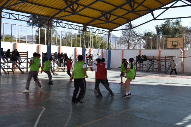 Presentación deportiva de los talleres