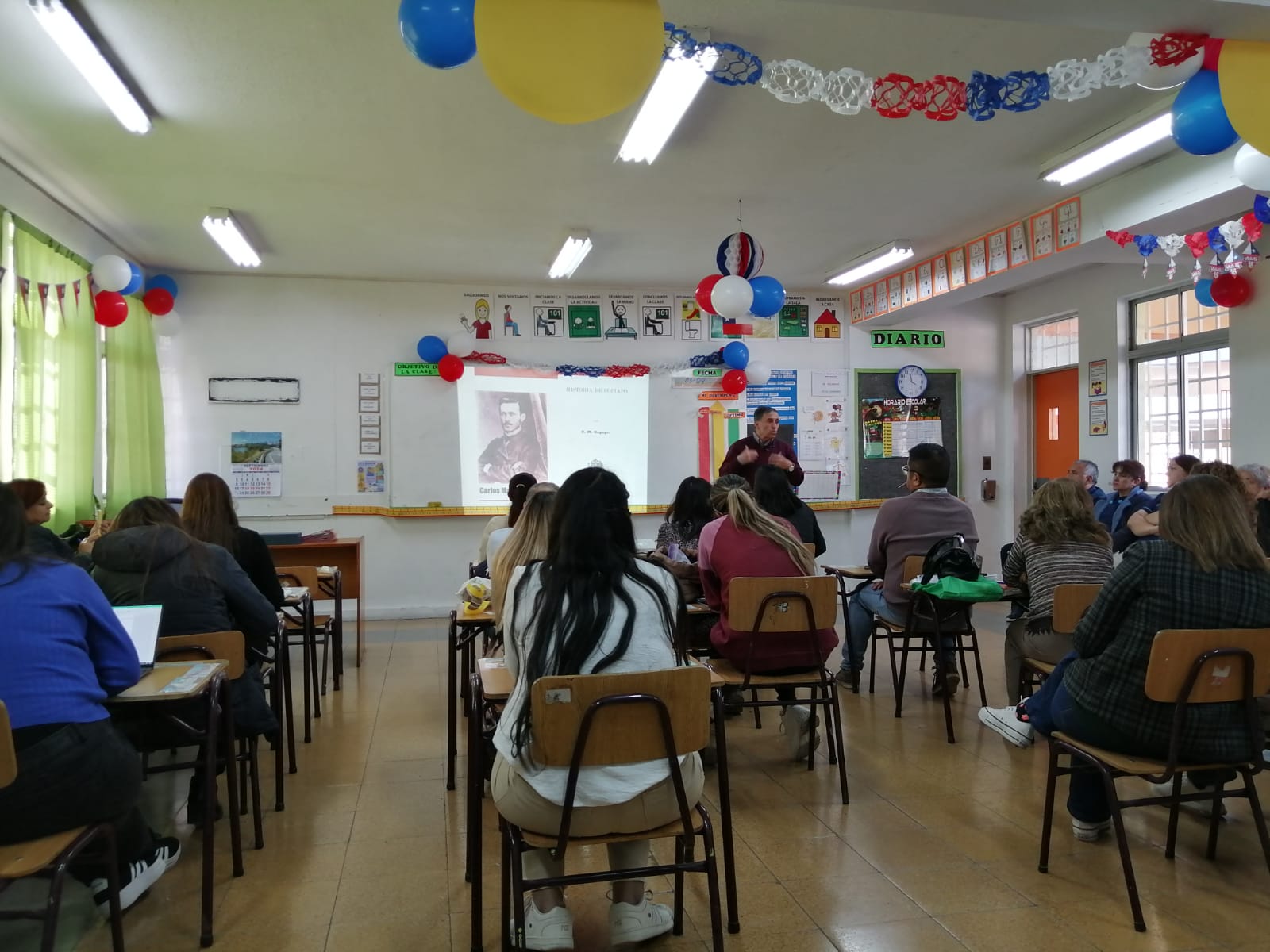 Charla sobre Carlos María Sayago