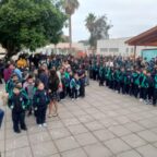 Acto de inicio del año escolar 2025 en la Escuela Carlos María Sayago