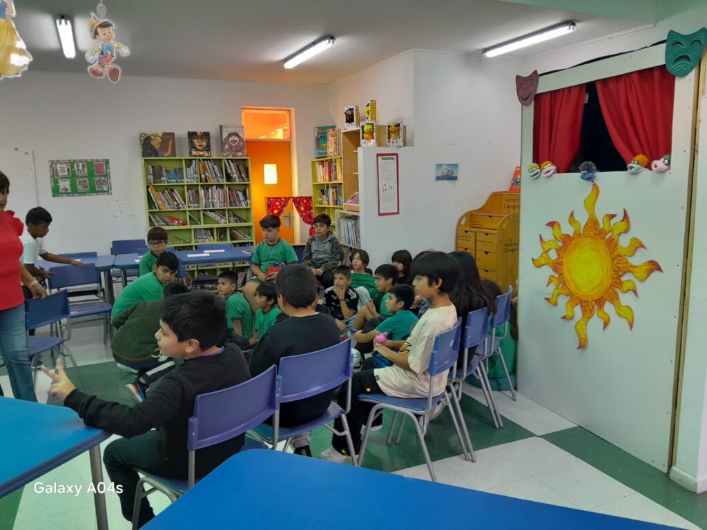 Actividad de Cuenta Cuento en  Biblioteca