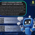 ¡Ya está disponible nuestro primer chatbot informativo!
