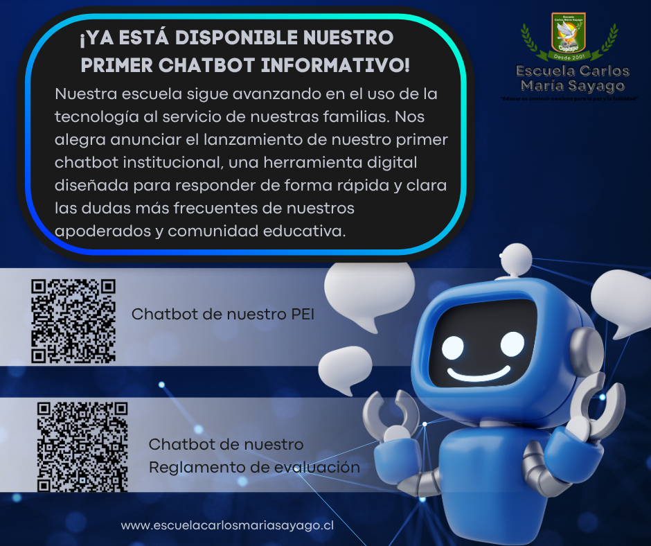 ¡Ya está disponible nuestro primer chatbot informativo!