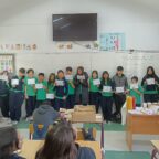 ¡Felicitaciones al 7.° B por obtener la mejor asistencia del mes de junio!