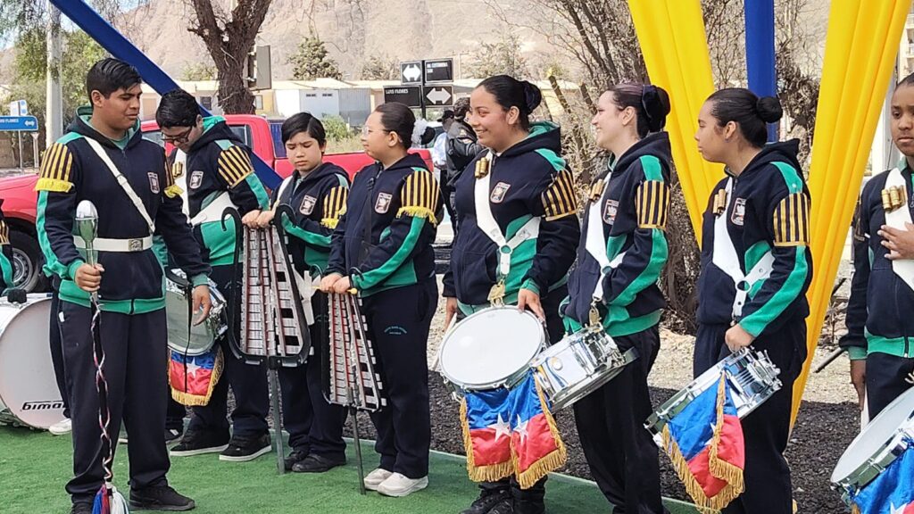 Banda  participa en significativa ceremonia