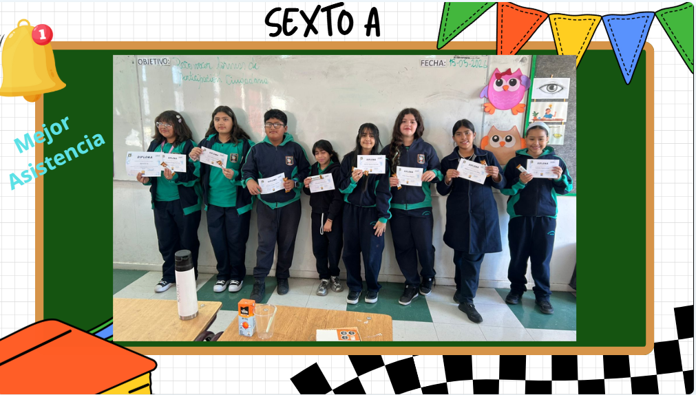¡Felicitamos a los cursos con mejor asistencia del mes de abril!