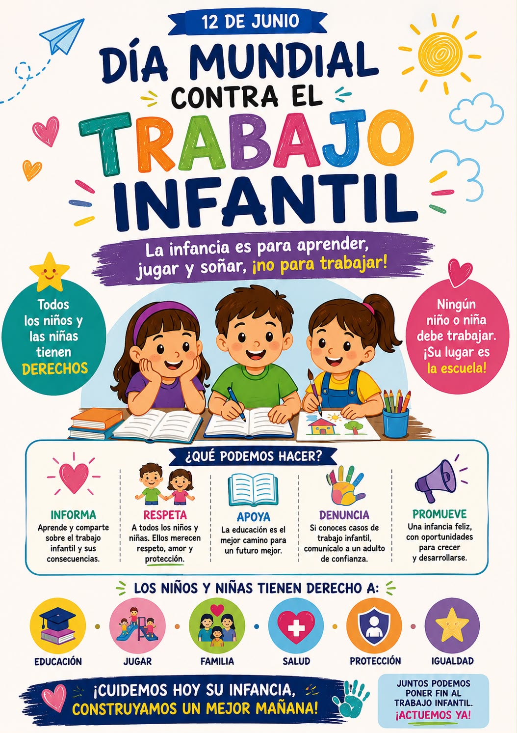 Día mundial contra el trabajo infantil