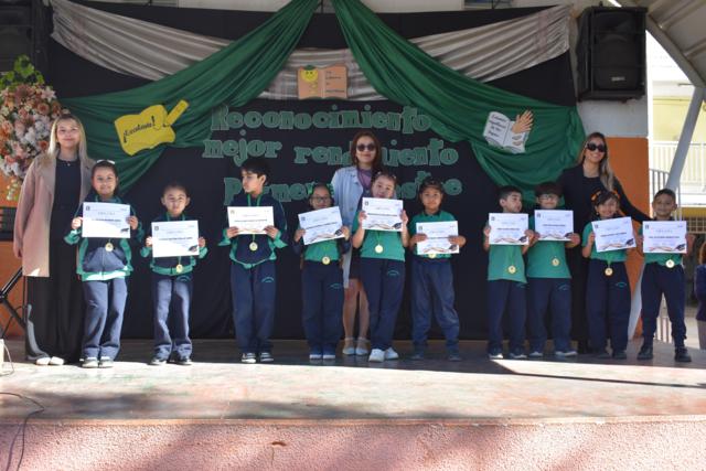 Premiación mejores promedios