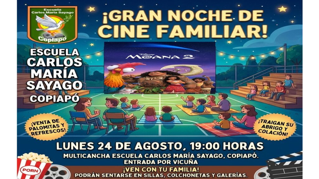 Una noche de cine familiar